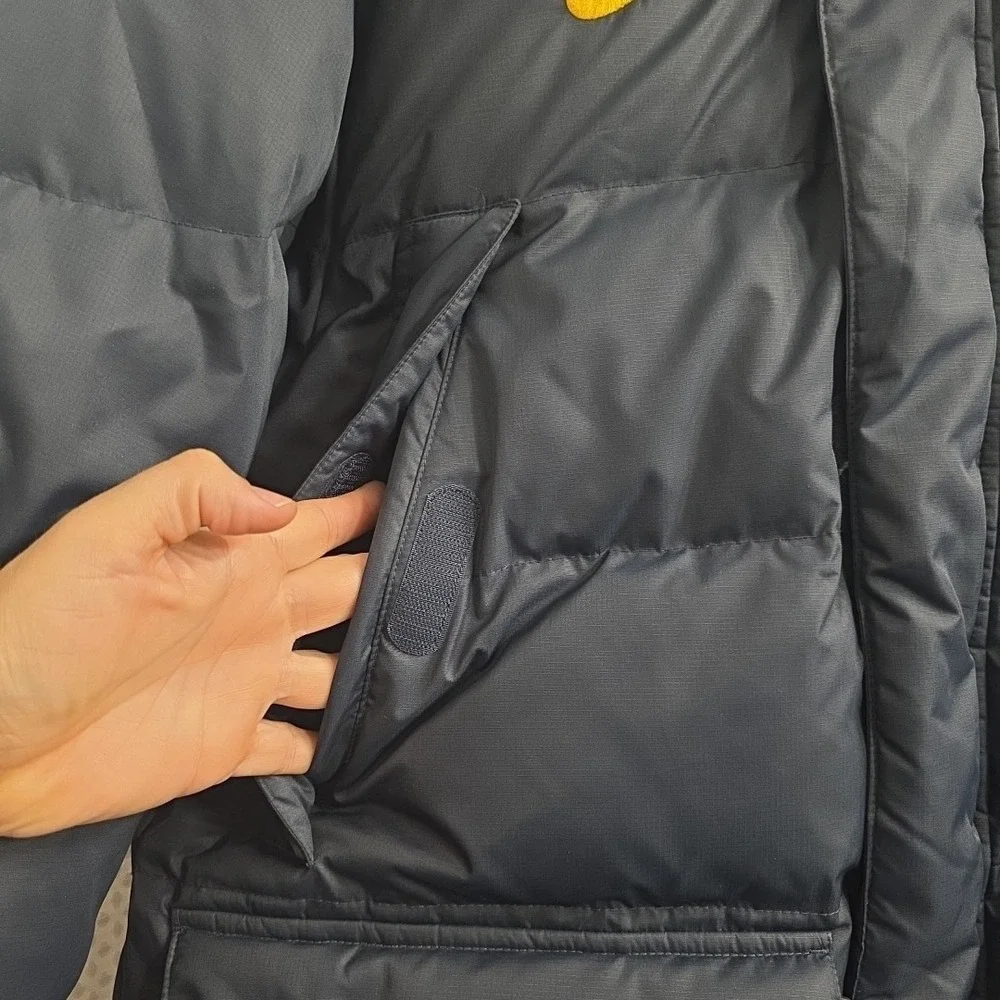 Nike Fit Arsenal Nylon Down Dark Grey Jacket Size M Football Soccer FLY EMIRATES